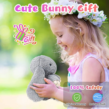 Meet Your New Best Friend: Talking Bunny Interactive Plush Toy!