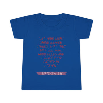 LET YOUR LIGHT SHINE-Toddler T-shirt