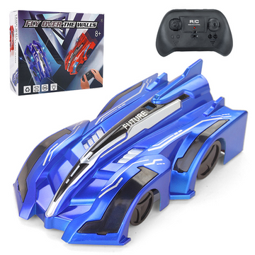 360° Rotating RC Stunt Car: Rechargeable Toy with Headlights