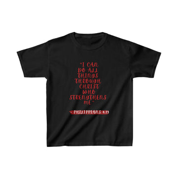 I Can Do All Things- Kids T-Shirt