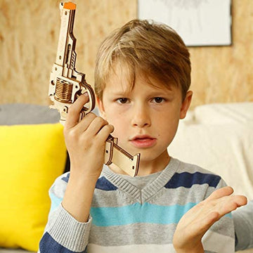 Robotime Gun Blocks Model Building Kit - Children's Birthday Gift