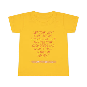 LET YOUR LIGHT SHINE-Toddler T-shirt