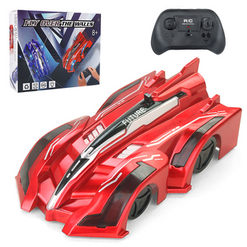 360° Rotating RC Stunt Car: Rechargeable Toy with Headlights