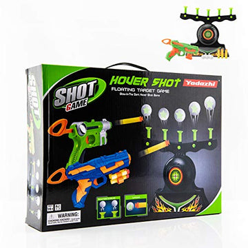 Hover Shot Gun Game Set with Glow-in-the-Dark Targets